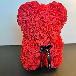 Rose Flower Bear
